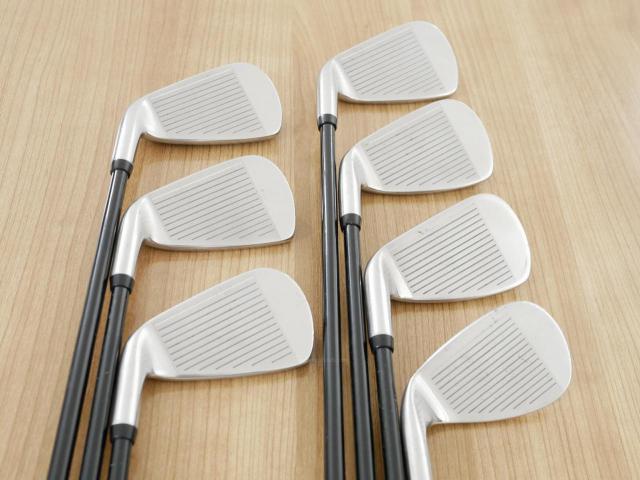 Iron set : PRGR : ชุดเหล็ก PRGR AS302 (ใบใหญ่ ตีง่าย) มีเหล็ก 5-Pw,Sw (7 ชิ้น) ก้านกราไฟต์ Flex R