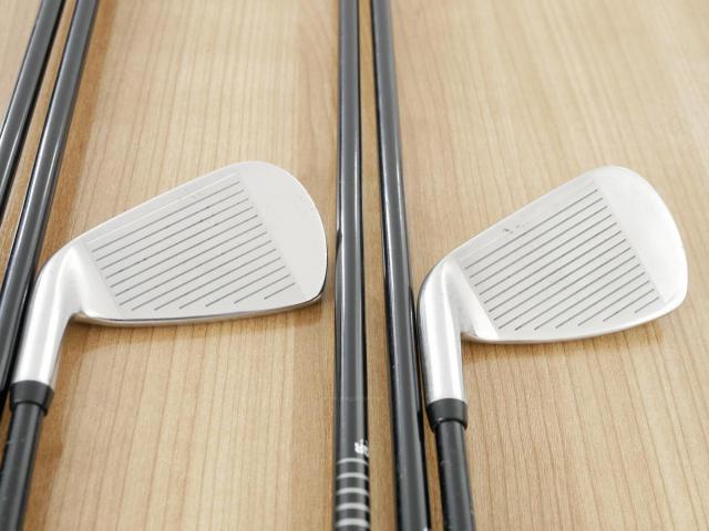 Iron set : PRGR : ชุดเหล็ก PRGR AS302 (ใบใหญ่ ตีง่าย) มีเหล็ก 5-Pw,Sw (7 ชิ้น) ก้านกราไฟต์ Flex R