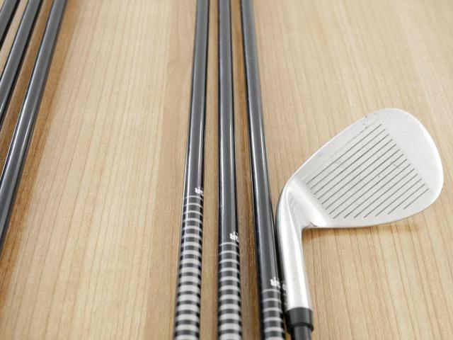 Iron set : PRGR : ชุดเหล็ก PRGR AS302 (ใบใหญ่ ตีง่าย) มีเหล็ก 5-Pw,Sw (7 ชิ้น) ก้านกราไฟต์ Flex R