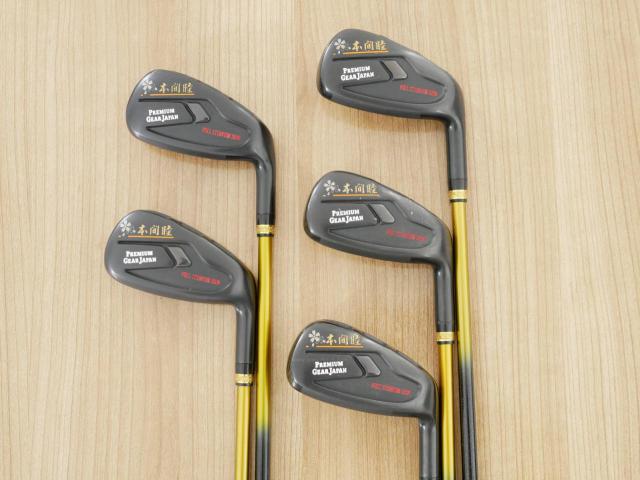 Iron set : Other Brand : ชุดเหล็ก Mutsumi Honma Full Titanium (ตีง่าย ไกลมาก) มีเหล็ก 6-Pw (5 ชิ้น) ก้านกราไฟต์ Flex R