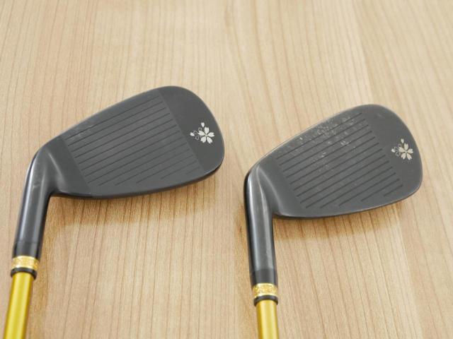 Iron set : Other Brand : ชุดเหล็ก Mutsumi Honma Full Titanium (ตีง่าย ไกลมาก) มีเหล็ก 6-Pw (5 ชิ้น) ก้านกราไฟต์ Flex R