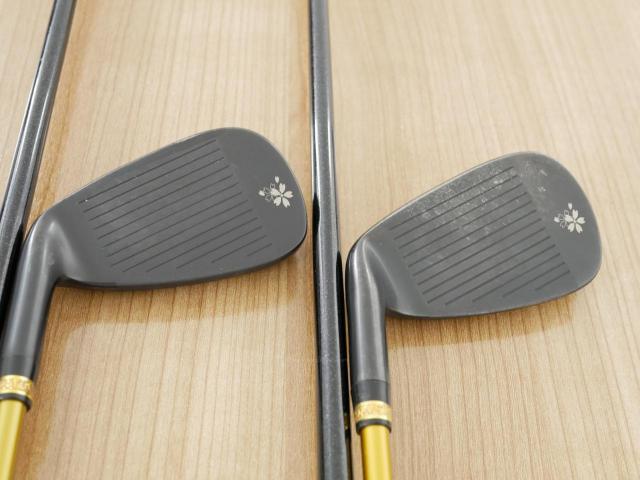 Iron set : Other Brand : ชุดเหล็ก Mutsumi Honma Full Titanium (ตีง่าย ไกลมาก) มีเหล็ก 6-Pw (5 ชิ้น) ก้านกราไฟต์ Flex R