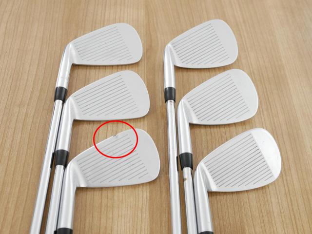 Iron set : Miura : **มีตำหนิ**ชุดเหล็ก Miura CB-2005 (Forged) มีเหล็ก 5-Pw (6 ชิ้น) ก้านเหล็ก Dynamic Gold S200