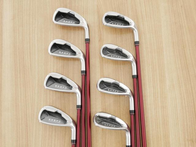 Iron set : Daiwa : ชุดเหล็ก Daiwa OnOff (ใบใหญ่ ตีง่าย ไกล) มีเหล็ก 5-Pw,Aw,Sw (8 ชิ้น) ก้านกราไฟต์ Flex S