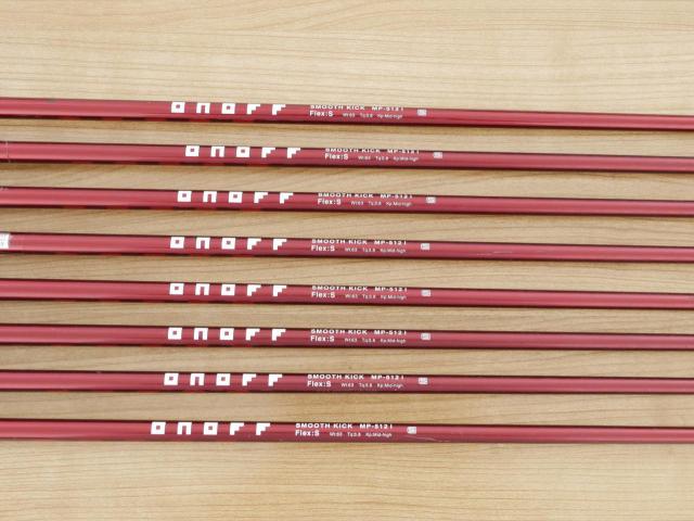 Iron set : Daiwa : ชุดเหล็ก Daiwa OnOff (ใบใหญ่ ตีง่าย ไกล) มีเหล็ก 5-Pw,Aw,Sw (8 ชิ้น) ก้านกราไฟต์ Flex S