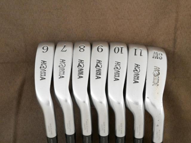 Iron set : Honma : ชุดเหล็ก Honma TwinMarks TM-202 มีเหล็ก 6-11,Sw (7 ชิ้น) ก้านเหล็ก NS Pro 950 Flex R