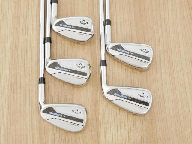 Iron set : Callaway : ชุดเหล็ก Callaway Paradym Ai Smoke (ออกปี 2024 ตีง่ายมาก ไกล Japan Spec.) มีเหล็ก 6-Pw (5 ชิ้น) ก้านเหล็ก NS Pro 950 Neo Flex S
