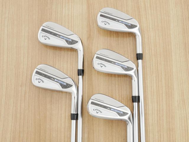 Iron set : Callaway : ชุดเหล็ก Callaway Paradym Ai Smoke (ออกปี 2024 ตีง่ายมาก ไกล Japan Spec.) มีเหล็ก 6-Pw (5 ชิ้น) ก้านเหล็ก NS Pro 950 Neo Flex S