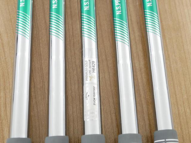 Iron set : Callaway : ชุดเหล็ก Callaway Paradym Ai Smoke (ออกปี 2024 ตีง่ายมาก ไกล Japan Spec.) มีเหล็ก 6-Pw (5 ชิ้น) ก้านเหล็ก NS Pro 950 Neo Flex S