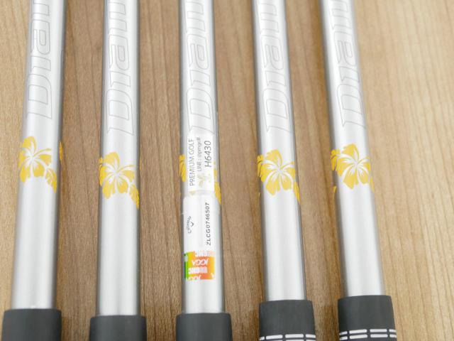Iron set : Callaway : ชุดเหล็ก Callaway Mavrik (ปี 2020 ตีง่าย ไกลมากๆ) มีเหล็ก 6-Pw (5 ชิ้น) ก้านกราไฟต์ Mitsubishi Diamana 50 Flex S