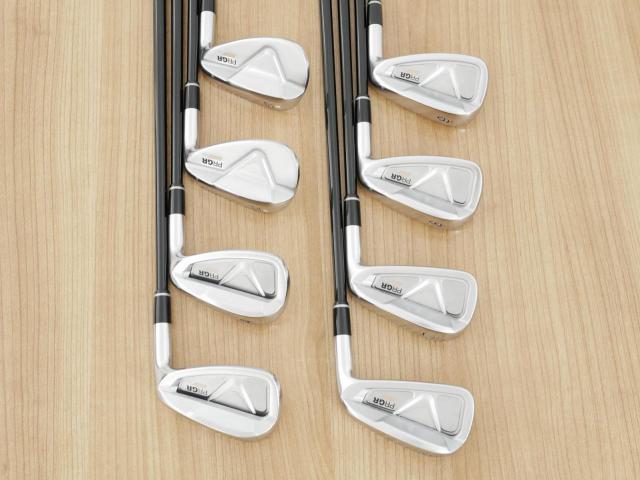 Iron set : PRGR : ชุดเหล็ก PRGR 05 Forged (รุ่นปี 2023) มีเหล็ก 6-Pw,Aw,52,57 (8 ชิ้น) ก้านกราไฟต์ Fujikura MCI Flex SR