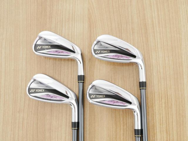 Iron set : Yonex : ชุดเหล็ก Yonex Royal E-Zone (รุ่นปี 2020 หน้าเด้งสุดๆ ตีไกลสุดๆ) มีเหล็ก 7-Pw (4 ชิ้น เหล็ก 6 ระยะเท่าเบอร์ 5 รุ่นอื่น) ก้านกราไฟต์ Flex R