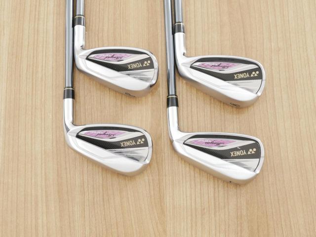 Iron set : Yonex : ชุดเหล็ก Yonex Royal E-Zone (รุ่นปี 2020 หน้าเด้งสุดๆ ตีไกลสุดๆ) มีเหล็ก 7-Pw (4 ชิ้น เหล็ก 6 ระยะเท่าเบอร์ 5 รุ่นอื่น) ก้านกราไฟต์ Flex R