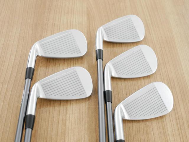 Iron set : Bridgestone : ชุดเหล็ก Bridgestone Tour B JGR HF1 Forged (รุ่นปี 2018 ตีไกลกว่าปกติ 2 เบอร์) มีเหล็ก 7-P1,P2 (5 ชิ้น) ก้านกราไฟต์ Fujikura Air Speeder (R)