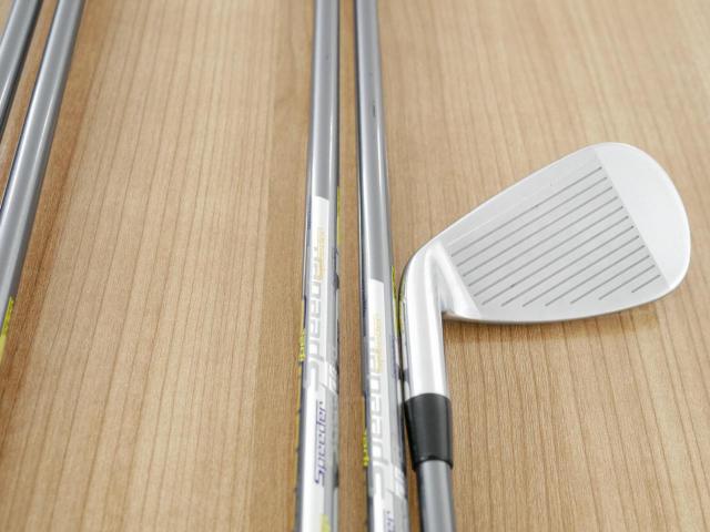 Iron set : Bridgestone : ชุดเหล็ก Bridgestone Tour B JGR HF1 Forged (รุ่นปี 2018 ตีไกลกว่าปกติ 2 เบอร์) มีเหล็ก 7-P1,P2 (5 ชิ้น) ก้านกราไฟต์ Fujikura Air Speeder (R)