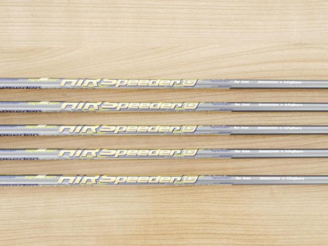 Iron set : Bridgestone : ชุดเหล็ก Bridgestone Tour B JGR HF1 Forged (รุ่นปี 2018 ตีไกลกว่าปกติ 2 เบอร์) มีเหล็ก 7-P1,P2 (5 ชิ้น) ก้านกราไฟต์ Fujikura Air Speeder (R)