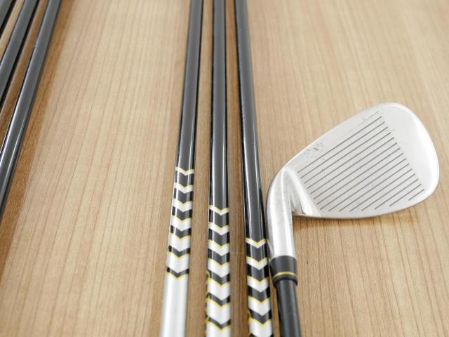 Iron set : Katana : ชุดเหล็ก Katana Snipe Iron GS-1 มีเหล็ก 5-Pw,Sw (7 ชิ้น) ก้านกราไฟต์ Flex R