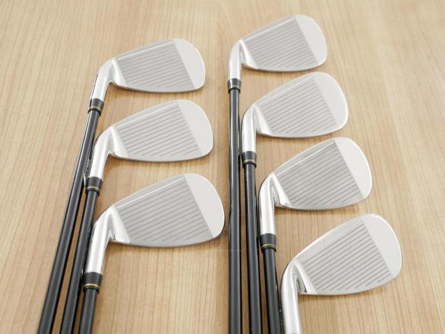 Iron set : Katana : ชุดเหล็ก Katana Snipe Iron GS-1 มีเหล็ก 6-Pw,Aw,Sw (7 ชิ้น) ก้านกราไฟต์ Flex R