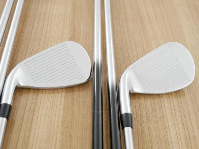 Iron set : Titleist : ชุดเหล็ก Titleist VG3 Type D Forged (รุ่นปี 2019 Japan Spec. ตีง่ายและไกลที่สุดของ Titleist) มีเหล็ก 6-Pw,Aw (6 ชิ้น) ก้านกราไฟต์ Mitsubishi VGI Flex R