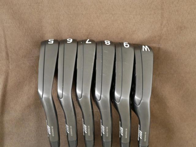 Iron set : PXG : ชุดเหล็ก PXG 0311P GEN 6 Forged Milled Xtreme Dark (รุ่นปี 2024 ตีไกล สวย ฟิลดี) มีเหล็ก 5-Pw (6 ชิ้น) ก้านเหล็ก KBS Tour Lite 95  Flex S