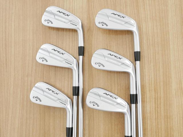 Iron set : Callaway : ชุดเหล็ก Callaway APEX Pro Forged (ออกปี 2022) มีเหล็ก 5-Pw (6 ชิ้น) ก้านเหล็ก True Temper Elevate ETS 115 VSS Pro Flex S