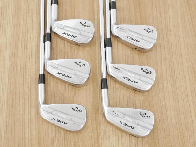 Iron set : Callaway : ชุดเหล็ก Callaway APEX Pro Forged (ออกปี 2022) มีเหล็ก 5-Pw (6 ชิ้น) ก้านเหล็ก True Temper Elevate ETS 115 VSS Pro Flex S
