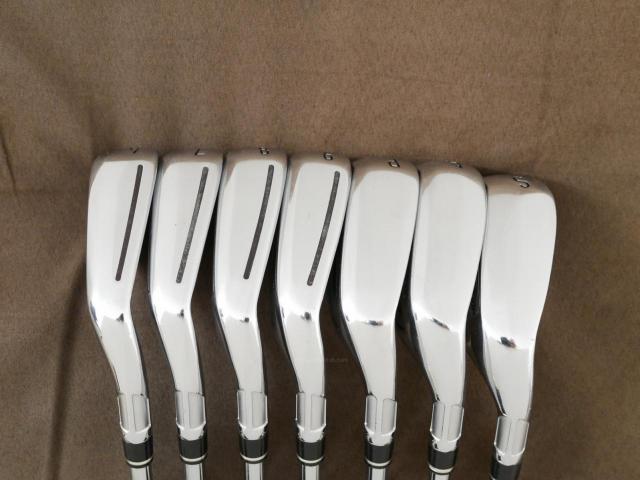 Iron set : Taylormade : ชุดเหล็ก Taylormade Stealth GLOIRE (ออกปี 2022 ท๊อปสุด Japan Spec ตีไกลมากๆ) มีเหล็ก 6-Pw,Aw,Sw (7 ชิ้น) ก้านเหล็ก NS Pro 790 Flex S
