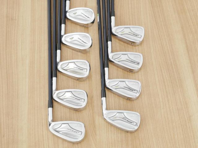 Iron set : Mizuno : ชุดเหล็ก Mizuno JPX 800 AD Forged มีเหล็ก 4-Pw,Aw,Sw (9 ชิ้น) ก้านกราไฟต์ Flex SR