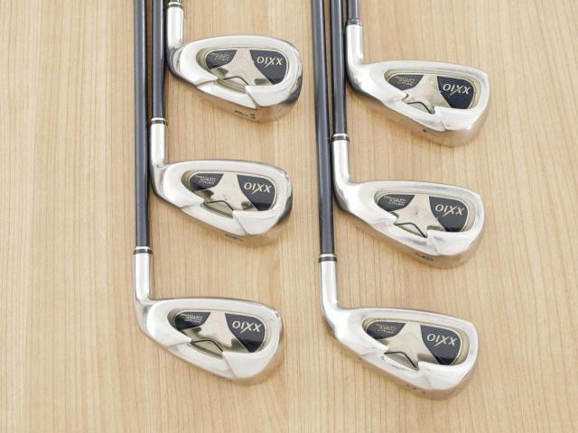Iron set : XXIO : ชุดเหล็ก XXIO Impact Power Matching 5 มีเหล็ก 5-Pw (6 ชิ้น) ก้านกราไฟต์ MP-500 Flex R