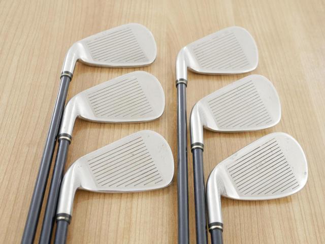Iron set : XXIO : ชุดเหล็ก XXIO Impact Power Matching 5 มีเหล็ก 5-Pw (6 ชิ้น) ก้านกราไฟต์ MP-500 Flex R