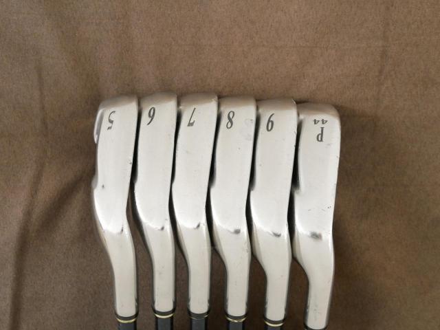 Iron set : XXIO : ชุดเหล็ก XXIO Impact Power Matching 5 มีเหล็ก 5-Pw (6 ชิ้น) ก้านกราไฟต์ MP-500 Flex R