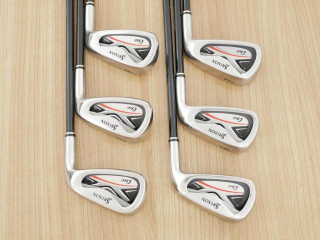 Iron set : Other Brand : ชุดเหล็ก Srixon GIE (ใบใหญ่ ตีง่าย) มีเหล็ก 5-Pw (6 ชิ้น) ก้านกราไฟต์ Miyazaki 61 Flex R