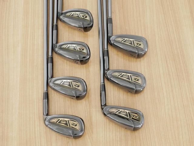 Iron set : Tsuruya : ชุดเหล็ก Tsuruya AXEL Gold Premium III (ออกปี 2019 ของใหม่ 6 หมื่นกว่าบาท หน้าเด้งสุดๆ ไกลสุดๆๆ) มีเหล็ก 7-Pw,Aw,As,Sw (7 ชิ้น) ก้านกราไฟต์ Flex R