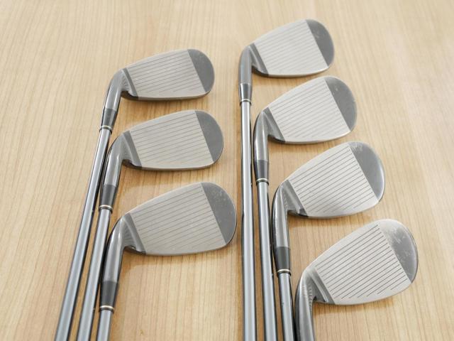 Iron set : Tsuruya : ชุดเหล็ก Tsuruya AXEL Gold Premium III (ออกปี 2019 ของใหม่ 6 หมื่นกว่าบาท หน้าเด้งสุดๆ ไกลสุดๆๆ) มีเหล็ก 7-Pw,Aw,As,Sw (7 ชิ้น) ก้านกราไฟต์ Flex R
