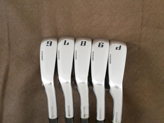 Iron set : Tourstage : ชุดเหล็ก Tourstage X-Blade 709cb (Forged) มีเหล็ก 6-Pw (5 ชิ้น) ก้านกราไฟต์ Mitsubishi FUBUKI AX i375 Flex R