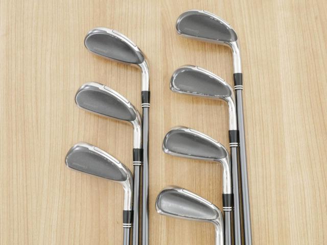Iron set : Other Brand : ชุดเหล็กกระเทย Cleveland Hi-Bore (ตีง่ายมากๆ) มีเหล็ก 4-Pw (7 ชิ้น) ก้านกราไฟต์ Flex S
