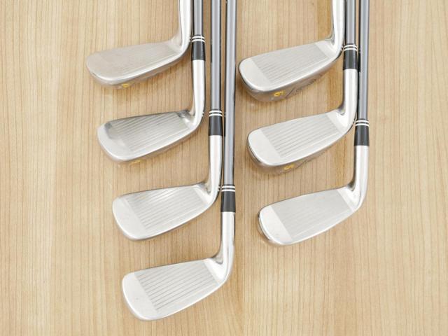 Iron set : Other Brand : ชุดเหล็กกระเทย Cleveland Hi-Bore (ตีง่ายมากๆ) มีเหล็ก 4-Pw (7 ชิ้น) ก้านกราไฟต์ Flex S