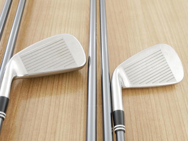 Iron set : Other Brand : ชุดเหล็กกระเทย Cleveland Hi-Bore (ตีง่ายมากๆ) มีเหล็ก 4-Pw (7 ชิ้น) ก้านกราไฟต์ Flex S