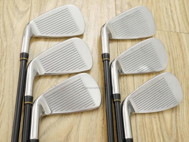 Iron set : Katana : ชุดเหล็ก Katana Sword V-Model (หน้าเด้ง) มีเหล็ก 5-Pw (6 ชิ้น) ก้านกราไฟต์ Flex R