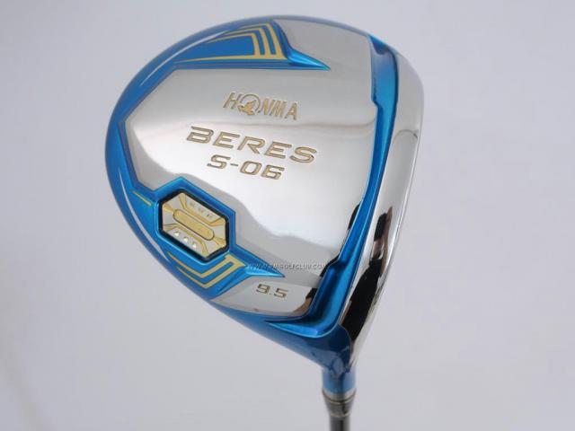 Driver : Honma : **ก้าน 4 ดาว** ไดรเวอร์ Honma Beres S-06 (ปี 2019) Loft 9.5 ก้าน ARMRQ X (60) Flex S (4 ดาว)