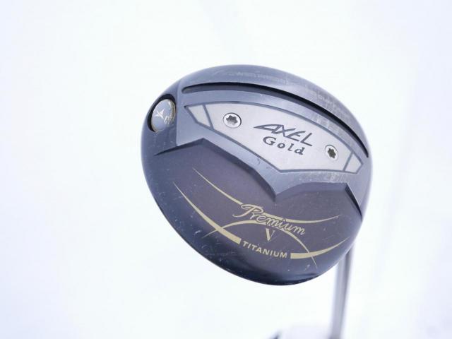 Fairway Wood : Tsuruya : หัวไม้ 3 Tsuruya AXEL Gold Premium 5 (รุ่นปี 2023 ตัวท๊อป เด้งเกินกฏ ของใหม่ 2 หมื่นกว่า) Loft 15 Flex R