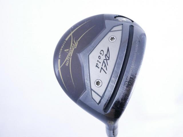 Fairway Wood : Tsuruya : หัวไม้ 3 Tsuruya AXEL Gold Premium 5 (รุ่นปี 2023 ตัวท๊อป เด้งเกินกฏ ของใหม่ 2 หมื่นกว่า) Loft 15 Flex R