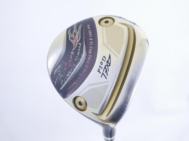 Fairway Wood : Tsuruya : หัวไม้ 5 Tsuruya AXEL Gold Premium II (รุ่นท๊อปสุด หายากมาก) Loft 18 Flex R