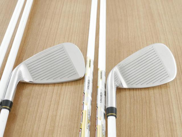 Iron set : Katana : ชุดเหล็ก Katana Sword IZU Max G (ตีง่าย หน้าเด้ง) มีเหล็ก 6-Pw,Aw,Sw (7 ชิ้น) ก้านกราไฟต์ Fujikura Speeder 589 Flex R