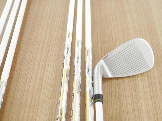 Iron set : Katana : ชุดเหล็ก Katana Sword IZU Max G (ตีง่าย หน้าเด้ง) มีเหล็ก 6-Pw,Aw,Sw (7 ชิ้น) ก้านกราไฟต์ Fujikura Speeder 589 Flex R