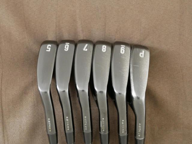 Iron set : Callaway : ชุดเหล็ก Callaway X Forged Star Black Limited (ออกปี 2021 หายากมากๆ) มีเหล็ก 5-Pw (6 ชิ้น) ก้านเหล็ก NS Pro Modus 105 Flex S