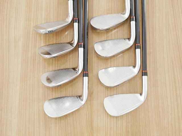 Iron set : Maruman : ชุดเหล็ก Maruman Red-V II (ใบใหญ่ ตีง่าย ไกล) มีเหล็ก 5-Pw,Aw,Sw (8 ชิ้น) ก้านกราไฟต์ Flex R