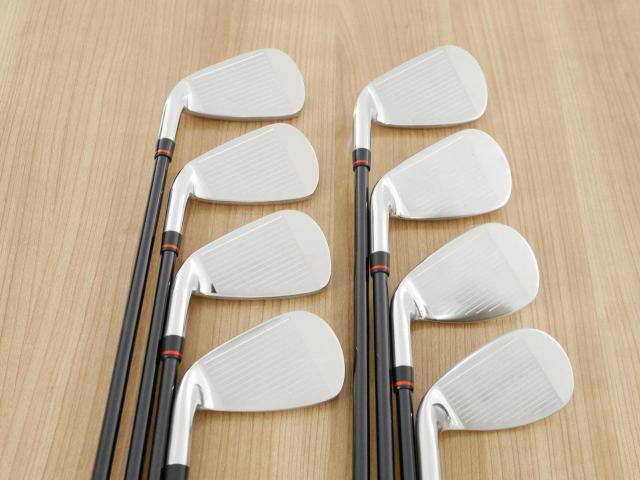 Iron set : Maruman : ชุดเหล็ก Maruman Red-V II (ใบใหญ่ ตีง่าย ไกล) มีเหล็ก 5-Pw,Aw,Sw (8 ชิ้น) ก้านกราไฟต์ Flex R