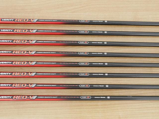 Iron set : Maruman : ชุดเหล็ก Maruman Red-V II (ใบใหญ่ ตีง่าย ไกล) มีเหล็ก 5-Pw,Aw,Sw (8 ชิ้น) ก้านกราไฟต์ Flex R