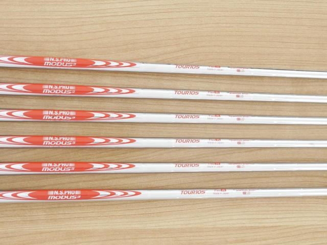 Iron set : Titleist : ชุดเหล็ก Titleist T100S Forged (รุ่นปี 2022) มีเหล็ก 5-Pw (6 ชิ้น) ก้านเหล็ก NS Pro Modus 105 Flex R